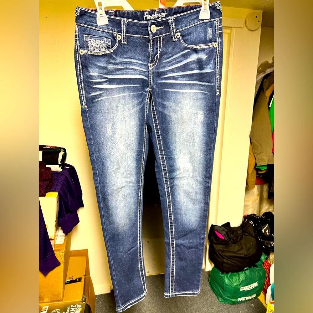 Amethyst Jeans Dark Size 5